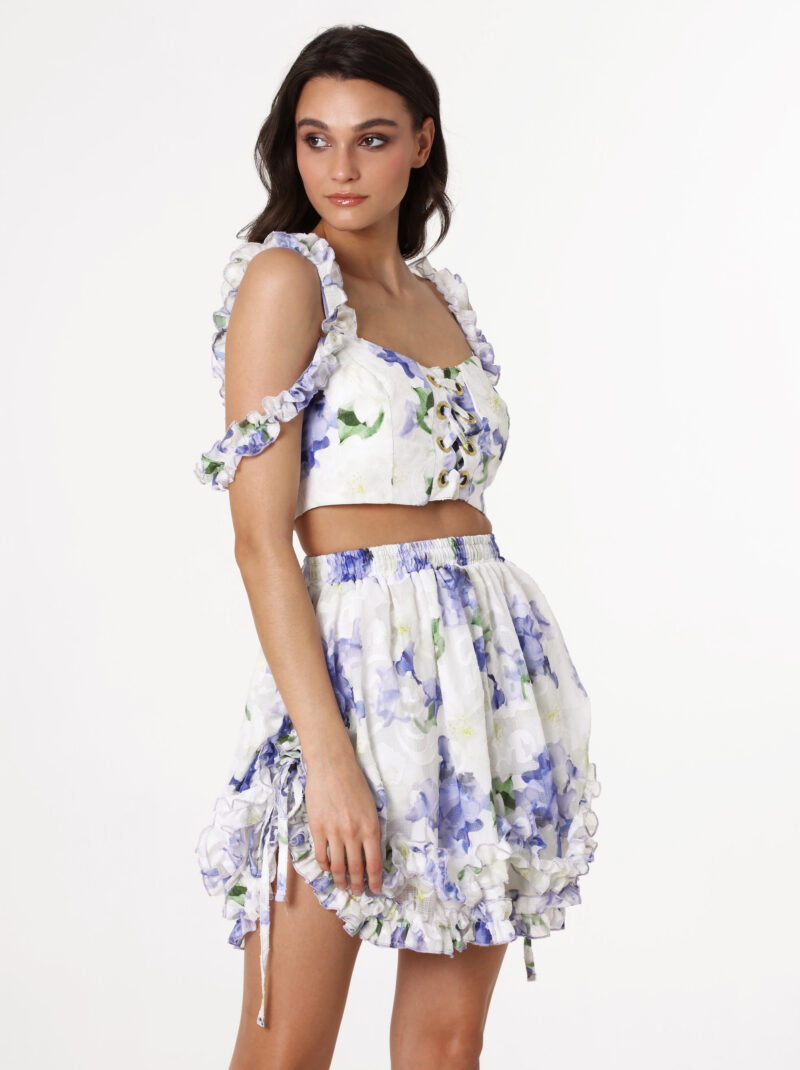 Iris flower top