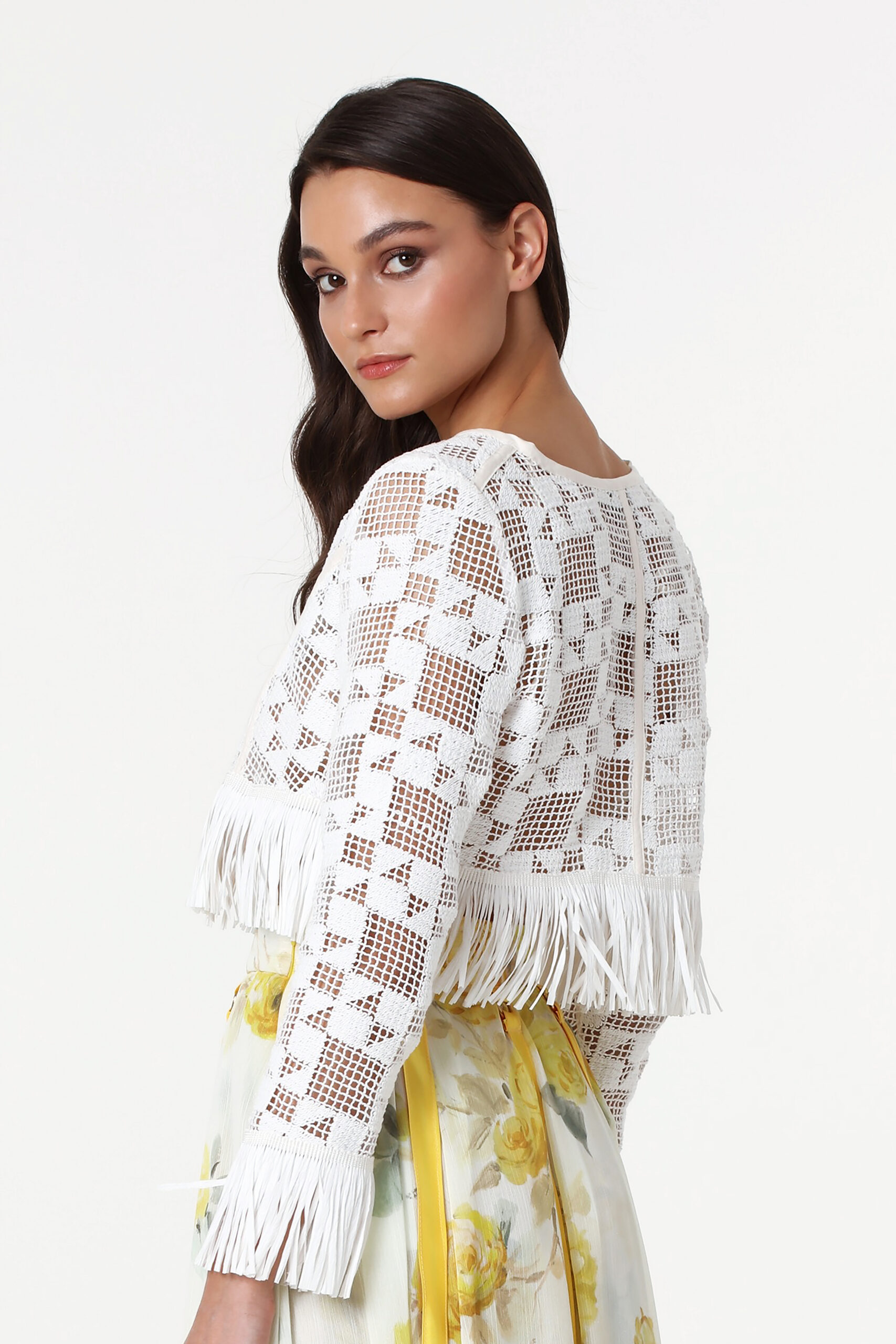 White Crochet Top | Menti Official Shop | Women's Fashion